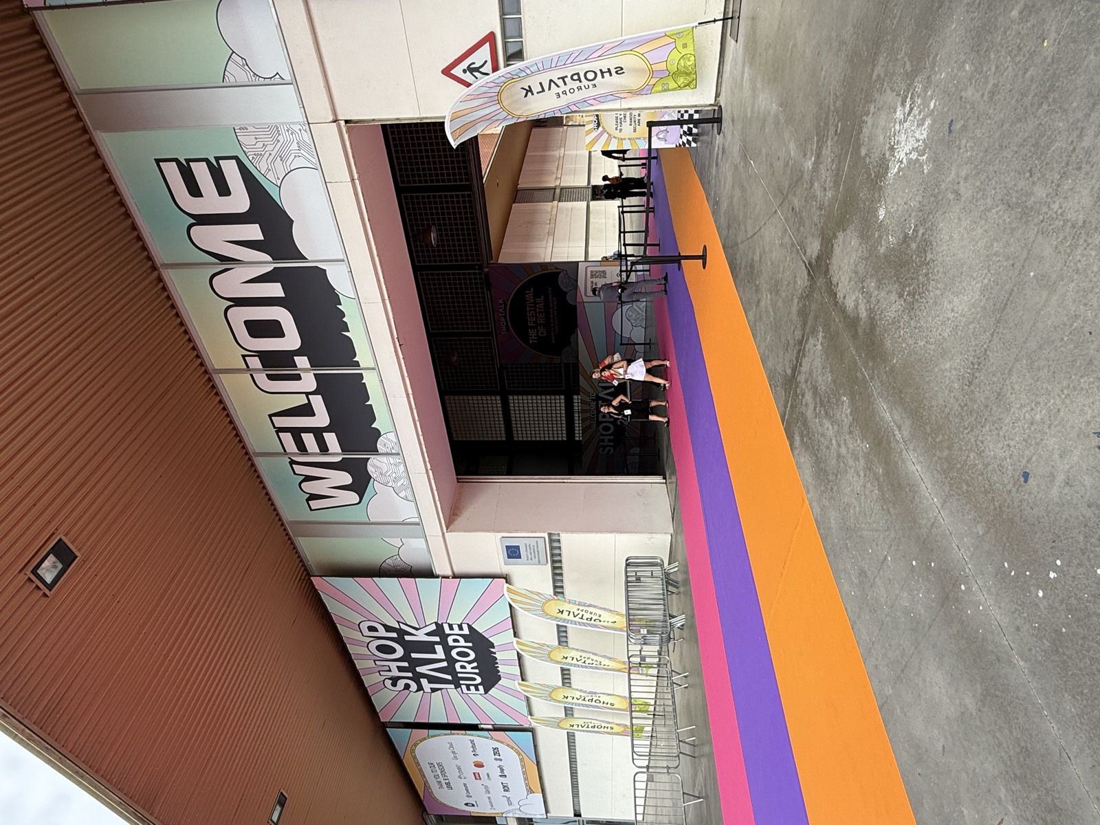 The welcome entrance to Shoptalk Europe 2026 in Barcelona