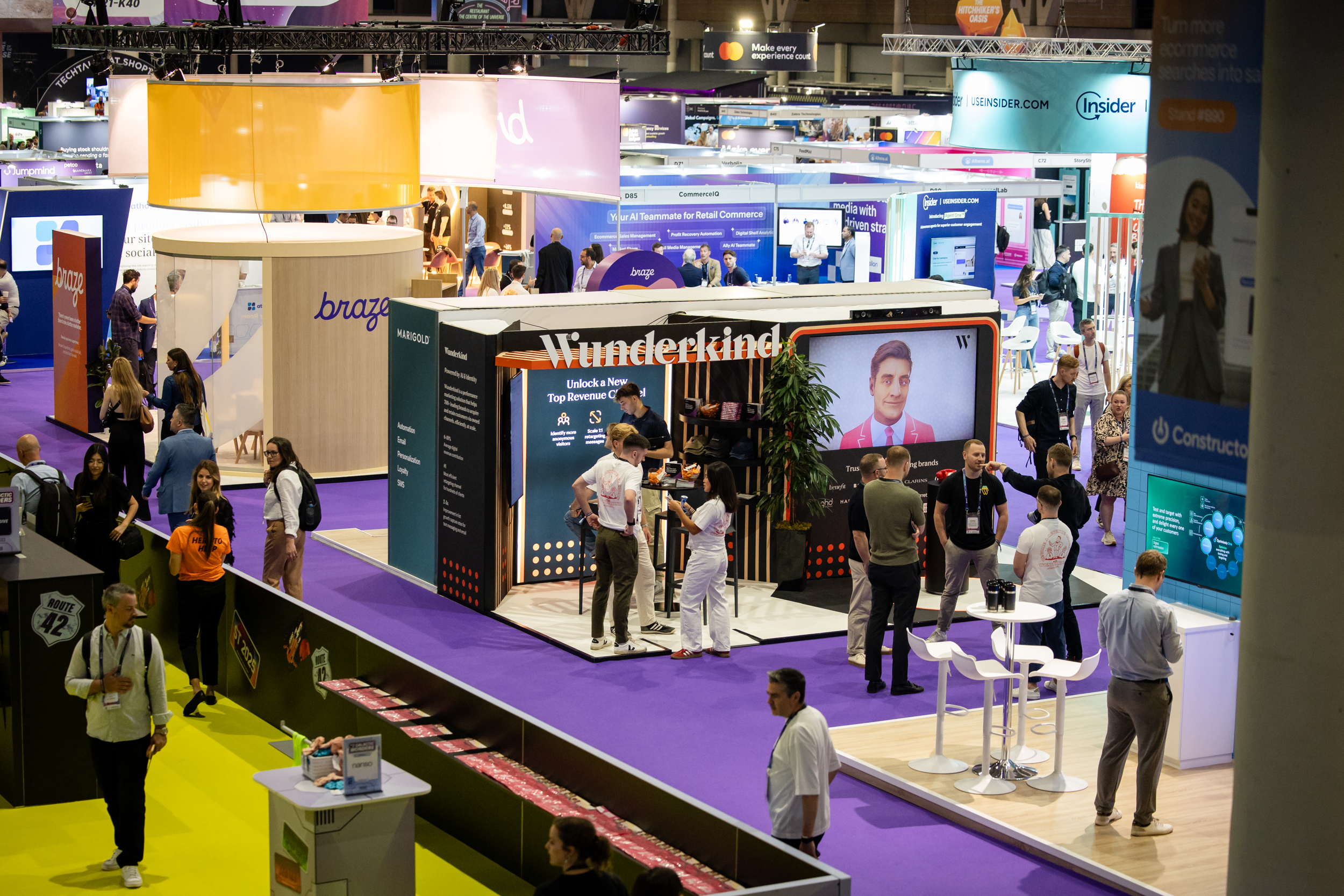 The exhibition floor at Shoptalk Europe