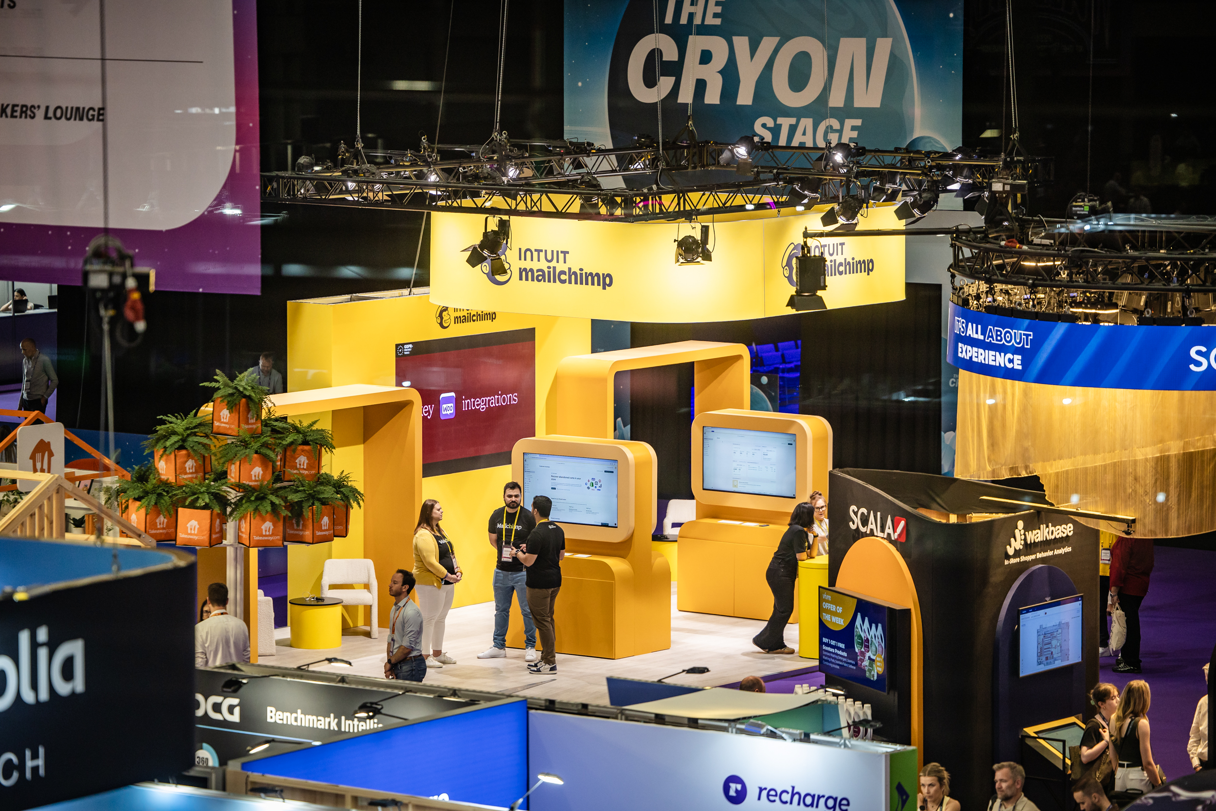The Shoptalk Europe exhibition floor