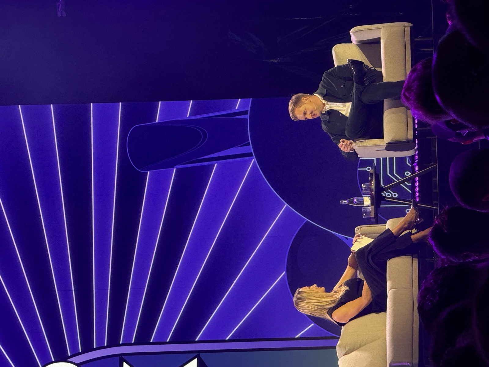 A fireside conversation on the Headliner Stage at Shoptalk Europe 2026